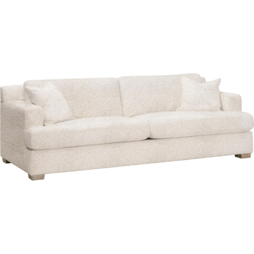 Dean 92" Sofa in LiveSmart Linen & Natural Gray Oak 6604-3.LGLIN/NG